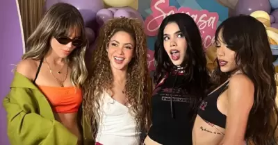 Shakira organiz una noche entre amigas