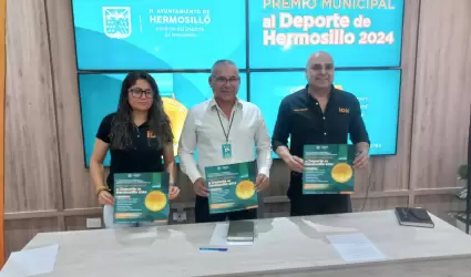 Invitan a participar por el Premio Municipal al Deporte de Hermosillo 2024