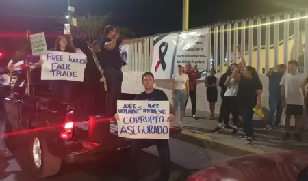 Protesta Poder Judicial Hermosillo