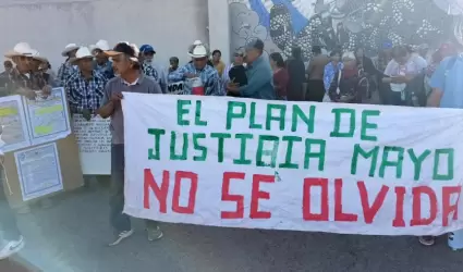 Protestan por la inexistencia de un plan integral de justicia para el pueblo may