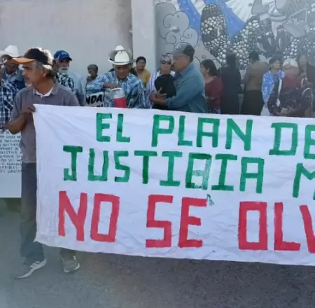 Protestan por la inexistencia de un plan integral de justicia para el pueblo may