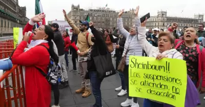 Trabajadores del Poder Judicial de la Federacin llegaron esta maana de martes 