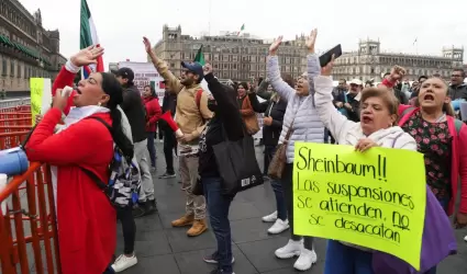 Trabajadores del Poder Judicial de la Federacin llegaron esta maana de martes 