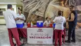 Jornada de vacunacin en palacio municipal de Cajeme