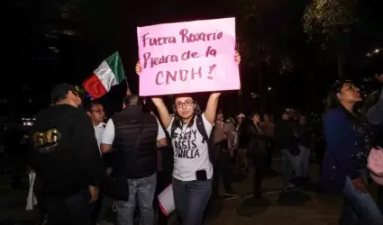 Trabajadores del Poder Judicial protestan en el Senado