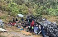 Tragedia en carretera! 19 muertos y 6 heridos en accidente de autobs