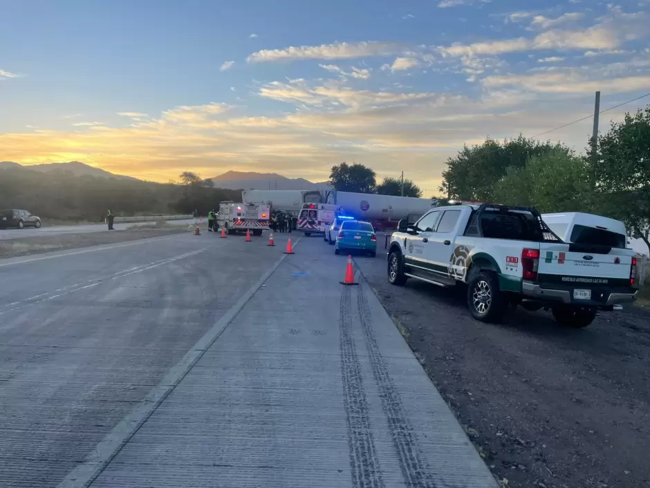 Accidente en el tramo muris - Nogales