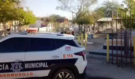 Operativo en panteones de Hermosillo