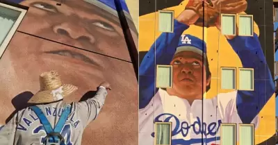 mural dedicado a Fernando Valenzuela