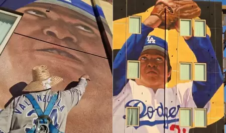 mural dedicado a Fernando Valenzuela