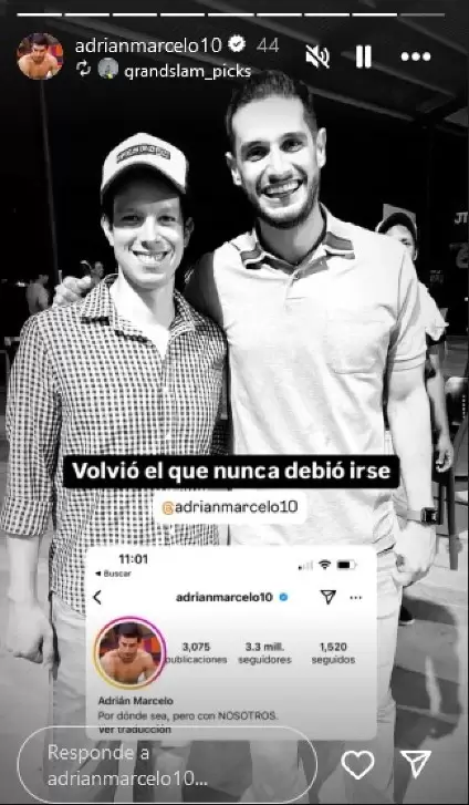 Instagram de Adrin Marcelo