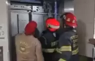 VIDEO Otra vez! Se atora un elevador en Hospital del IMSS