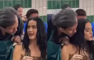 VIDEO Mesero besa a Katy Perry en taquera; incmodo momento es viral