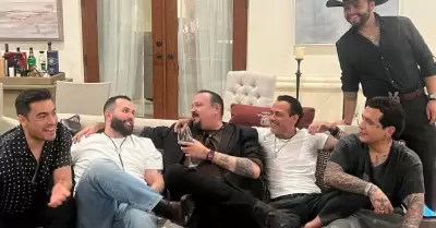 Carlos Rivera, Carin Len, Pepe Aguilar, Marc Anthony, Christian Nodal y Leonard