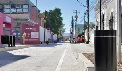 Modernizacin de calles en el centro de Hermosillo