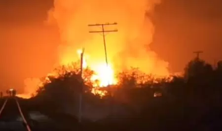 Incendio en El Tazajal