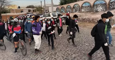 Jornada de limpieza en el Cerro de la Campana