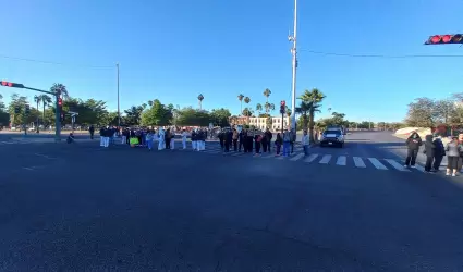 Manifestacin de personal del sector salud