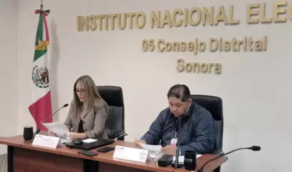 Instalan Consejos Distritales Electorales en Sonora