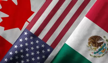 Banderas de Canad, Estados Unidos y Mxico