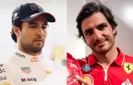 Carlos Sainz dedica emotiva despedida a "Checo" Prez