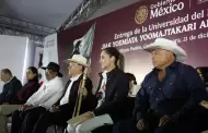 Sheinbaum entrega formalmente la Universidad del Pueblo Yaqui