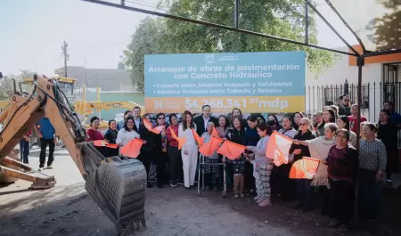 Inicia pavimentacin de calles en la colonia Miguel Hidalgo