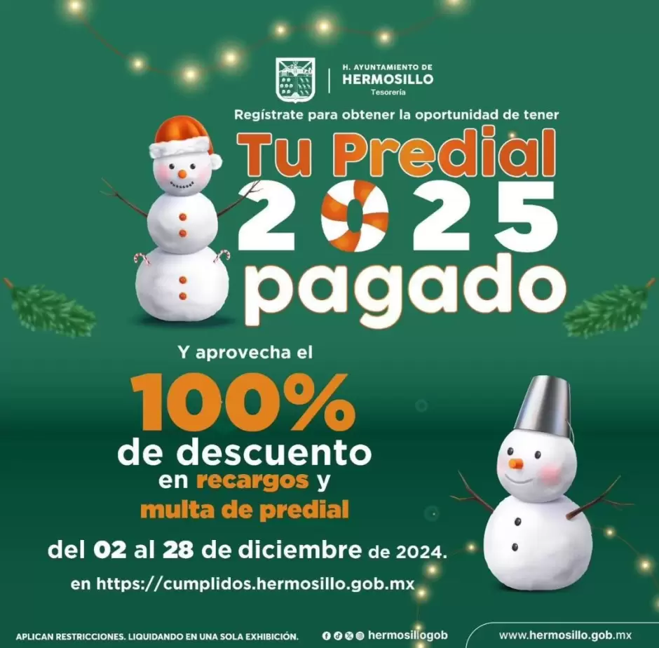 Tu predial pagado