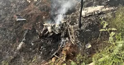 Avioneta desplomada en Jalisco