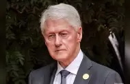 Dan de alta a Bill Clinton tras ser hospitalizado por gripe