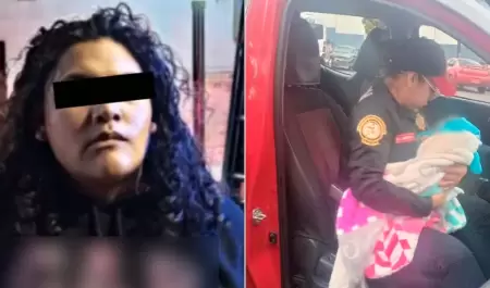 Detienen a mujer que se rob a una beb