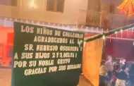 Presidenta condena lonas de agradecimiento a "El Mencho" en evento de un municipio