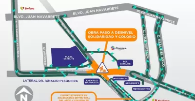 Paso desnivel, rutas alternas