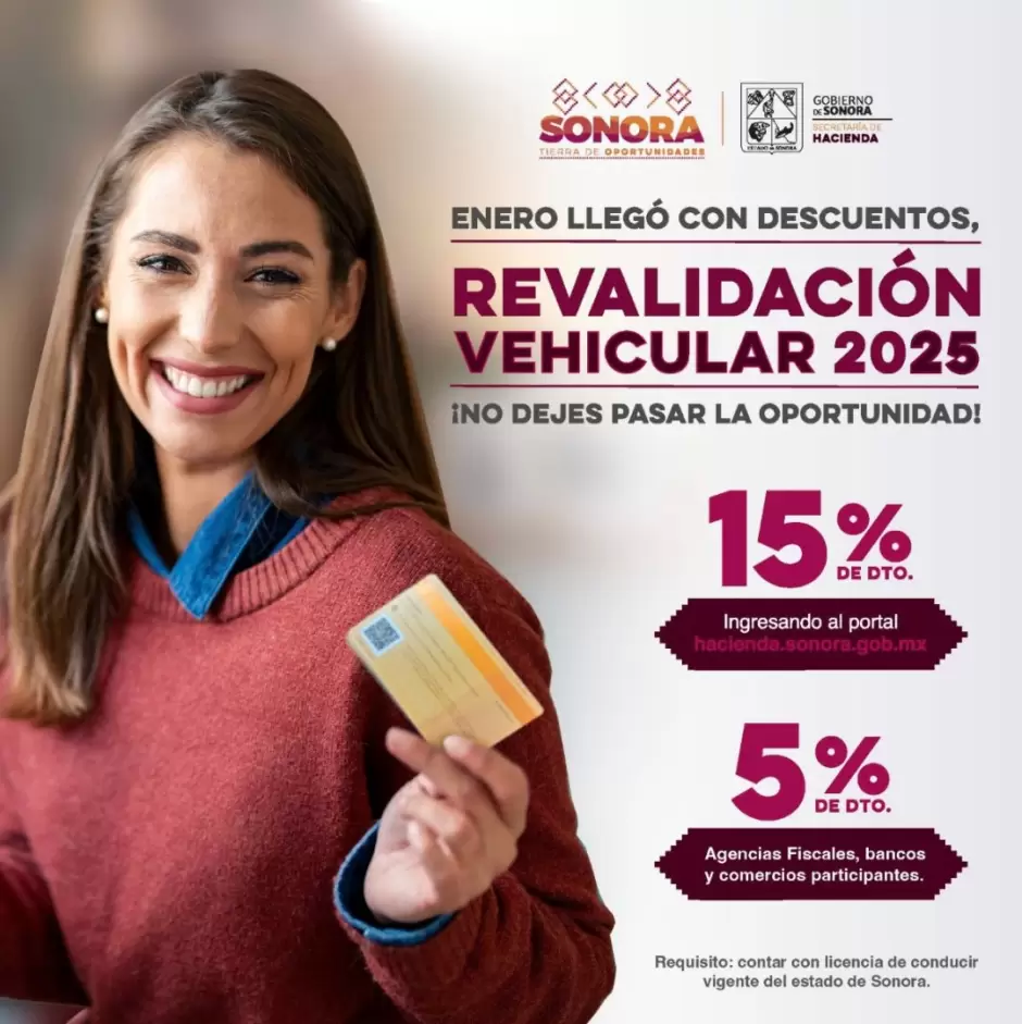 Descuentos en revalidacin vehicular