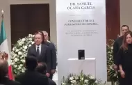 Rinden homenaje pstumo al exgobernador Samuel Ocaa en Palacio de Gobierno