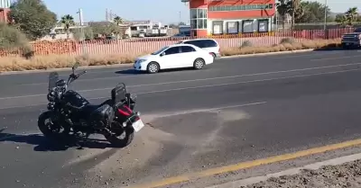 Muere motociclista