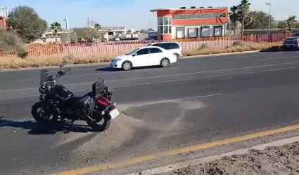 Muere motociclista