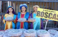 Roscas preparadas y entregadas por los Reyes Magos