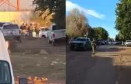 Deja 8 hombres muertos enfrentamiento entre autoridades y presuntos delincuentes en Bcum