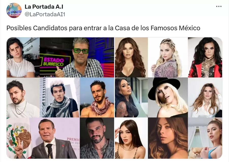 "La Casa de los Famosos Mxico 3": Filtran lista de los participantes