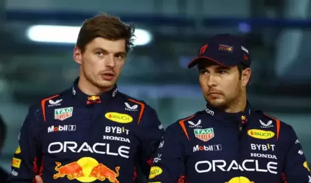 Max Verstappen y Checo P�rez