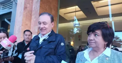 Gobernador Alfonso Durazo y Edna Vega, titular de Sedatu