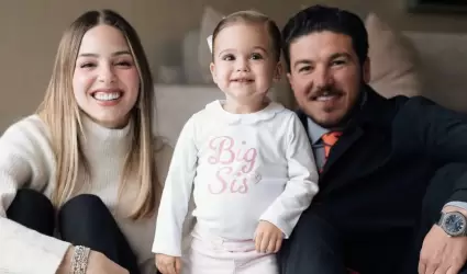 Mariana Rodrguez, su hija Mariel y Samuel Garca