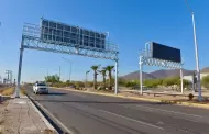 FOTOS Listos, arcos de seguridad vial con pantallas Led para Hermosillo