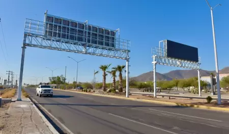 Arcos de seguridad vial con pantallas Led