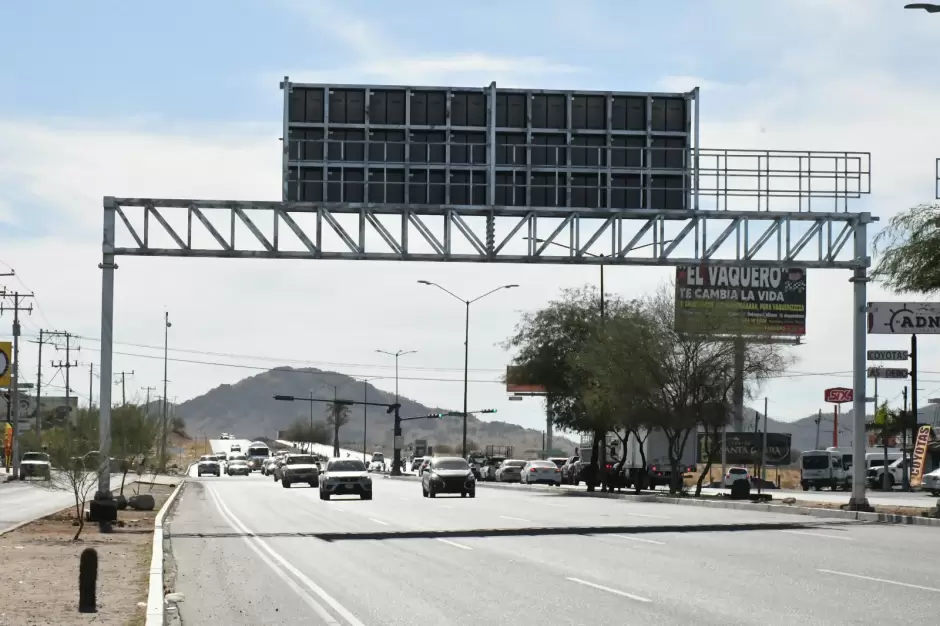 Arcos de seguridad vial con pantallas Led