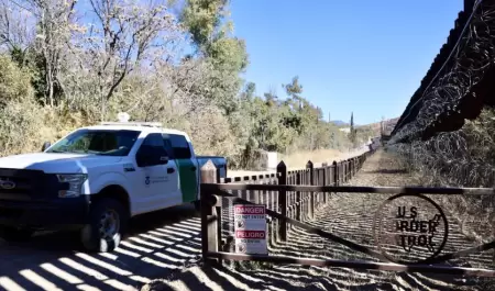 La patrulla Fronteriza (Border Patrol) de Nogales, Arizona, increment los patru