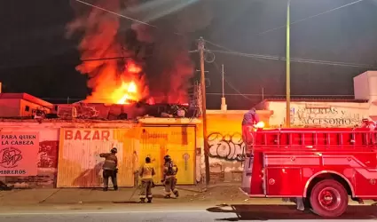 Incendio en la colonia Balderrama