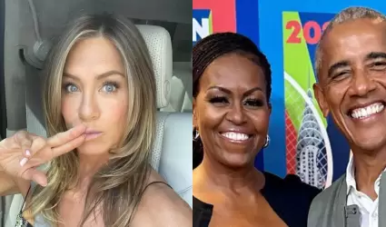 Jennifer Aniston/Michelle y Barack Obama