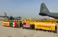 Regresa delegacin mexicana que combati incendios en California